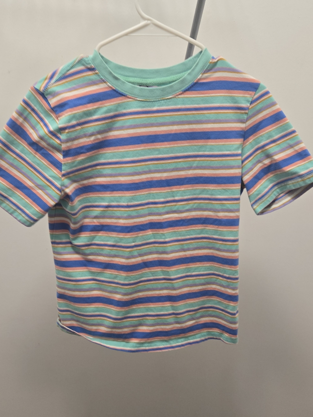 Pastel Stripe Tee - Mint, Blue & Peach